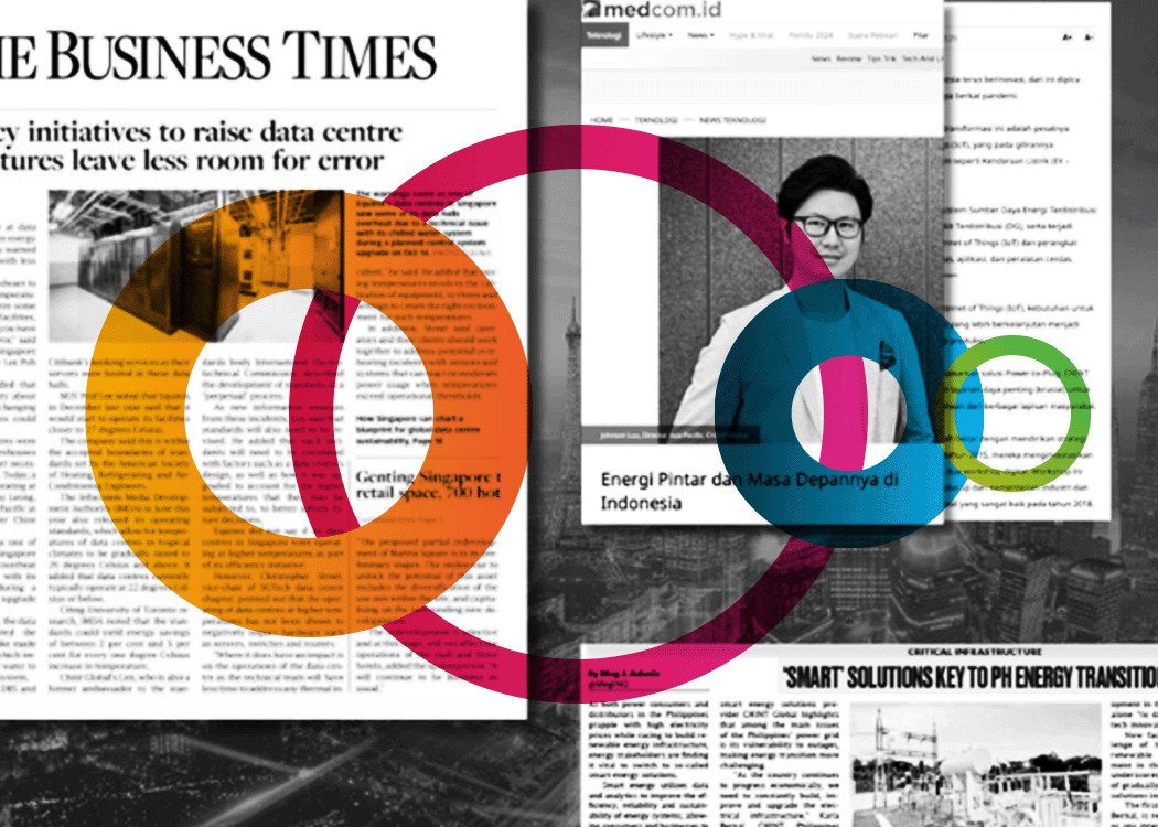 Collage showing PR and media coverage for B2B companies in Asia